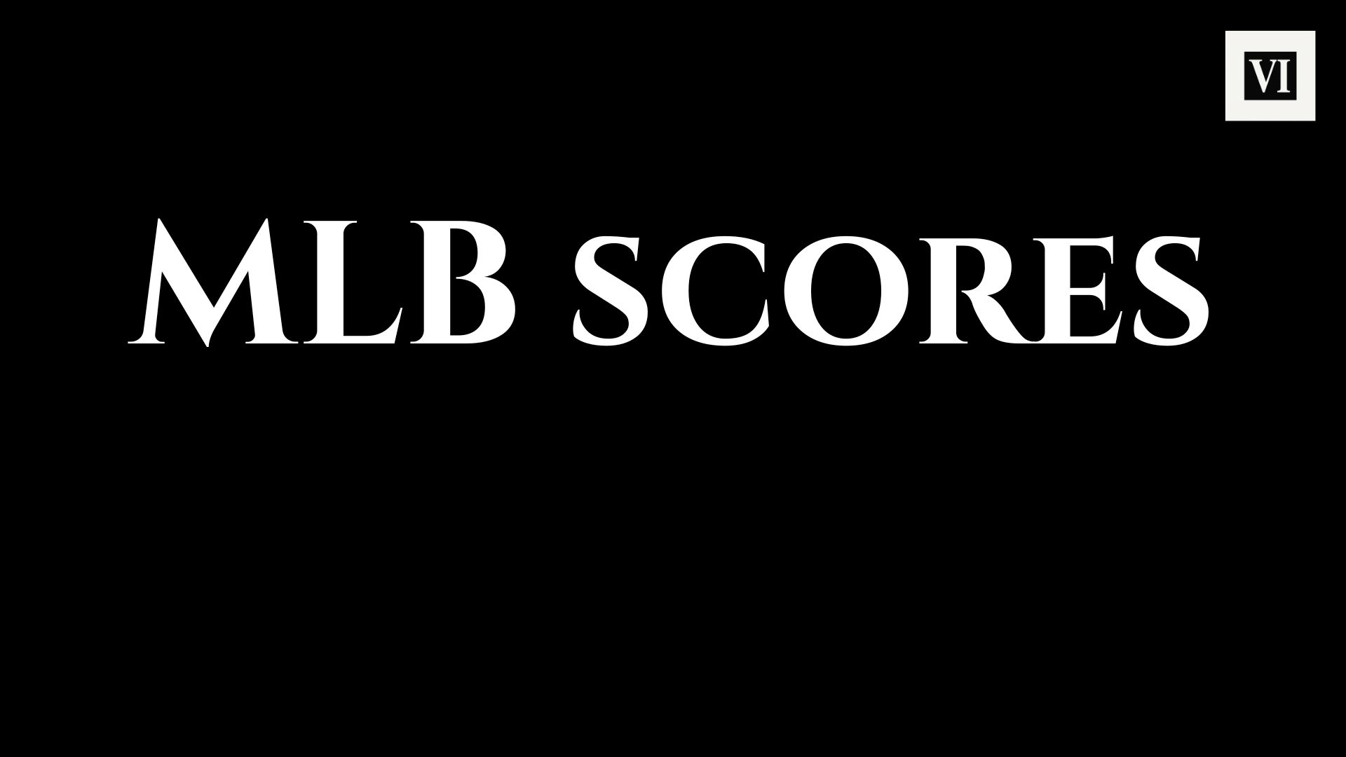 MLBscores